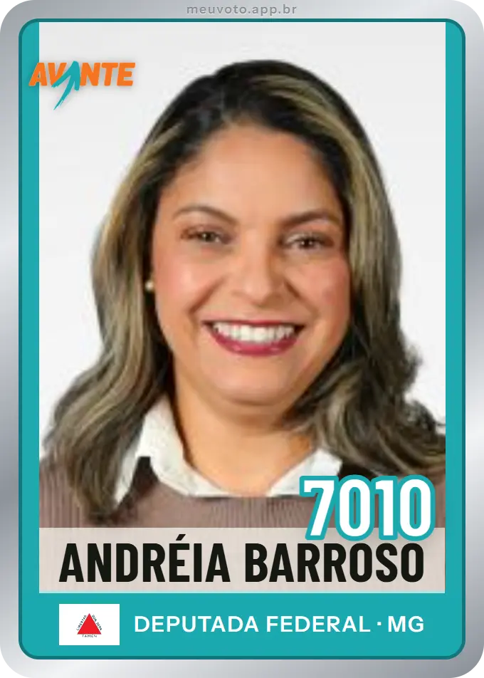Carta de Andréia Barroso, número 7010, Avante