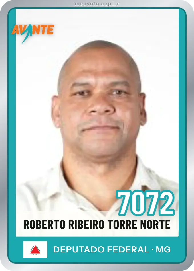 Carta de Roberto Ribeiro Torre Norte, número 7072, Avante