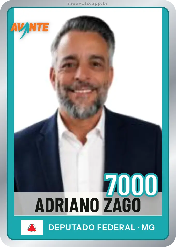 Carta de Adriano Zago, número 7000, Avante