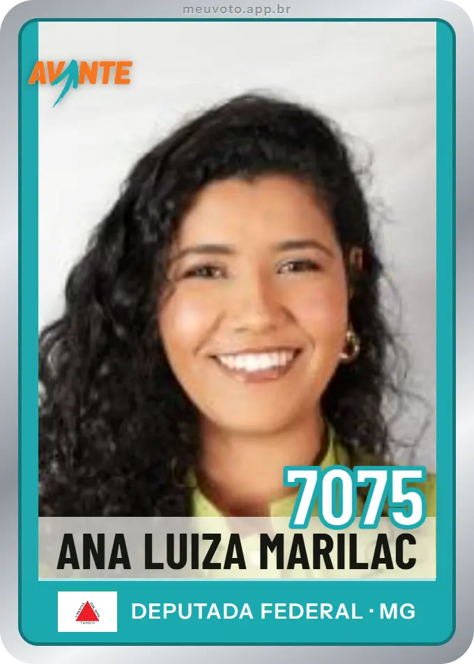 Carta de Ana Luiza Marilac, número 7075, Avante