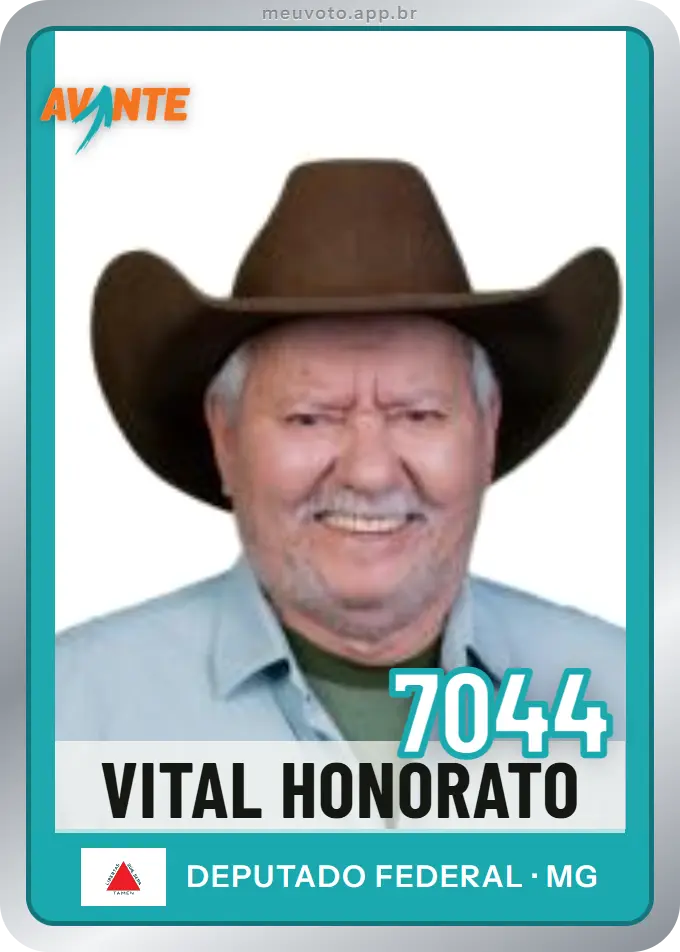 Carta de Vital Honorato, número 7044, Avante