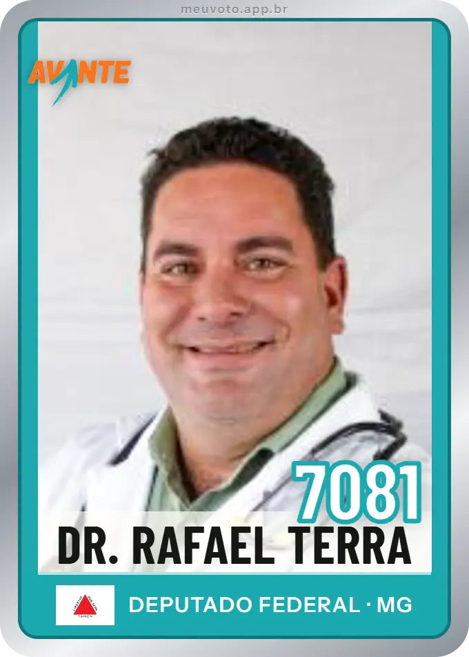 Carta de Dr. Rafael Terra, número 7081, Avante