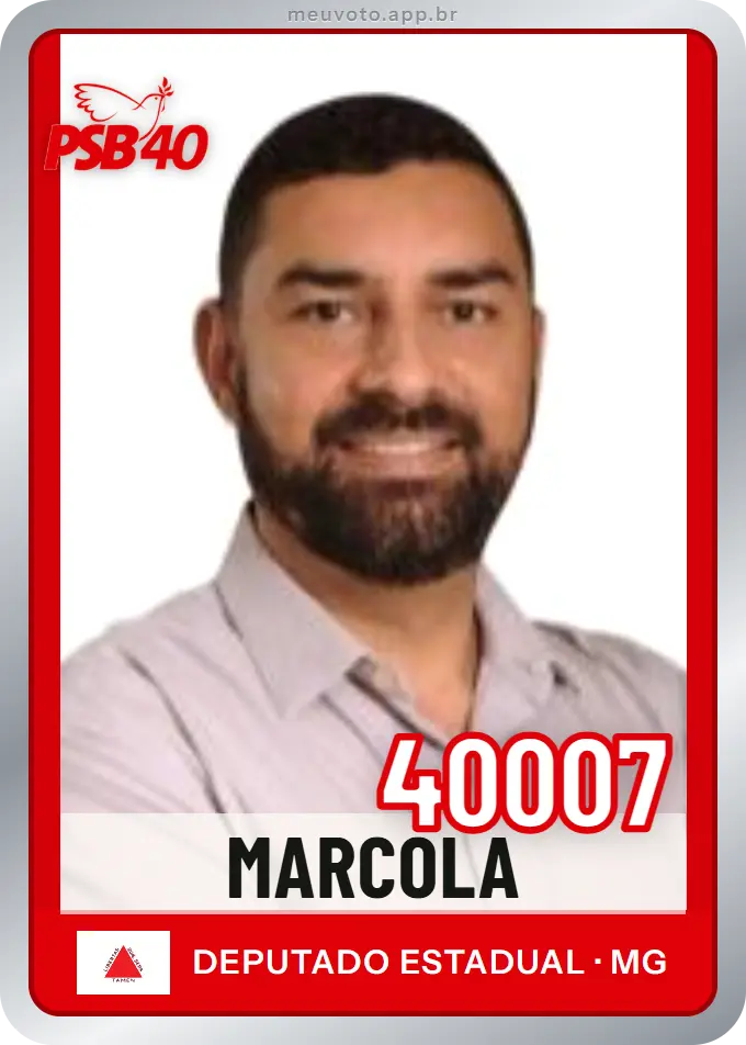 Carta de Marcola, número 40007, PSB