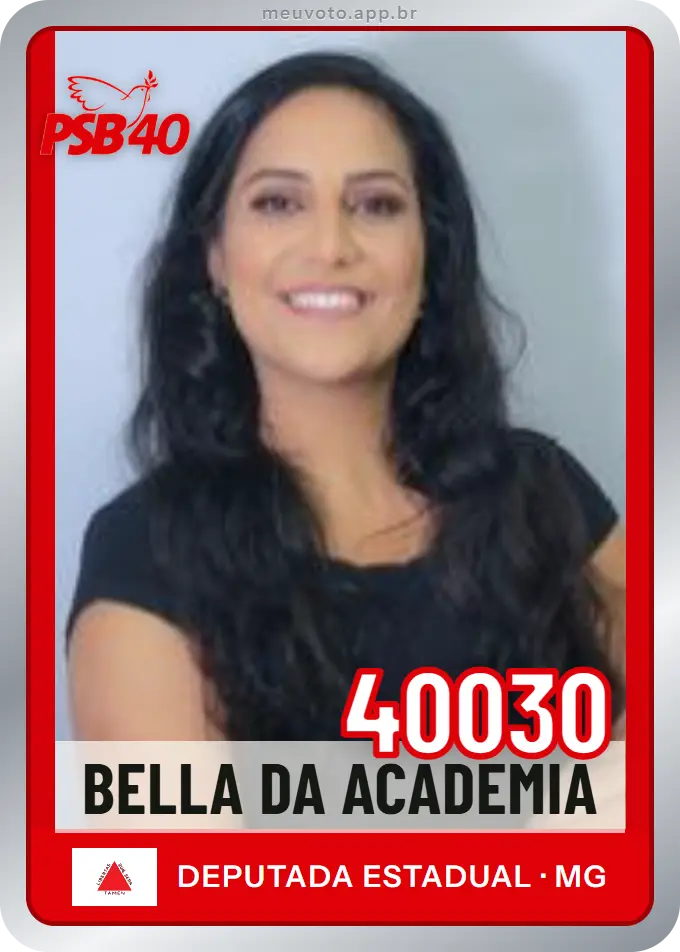 Carta de Bella da Academia, número 40030, PSB