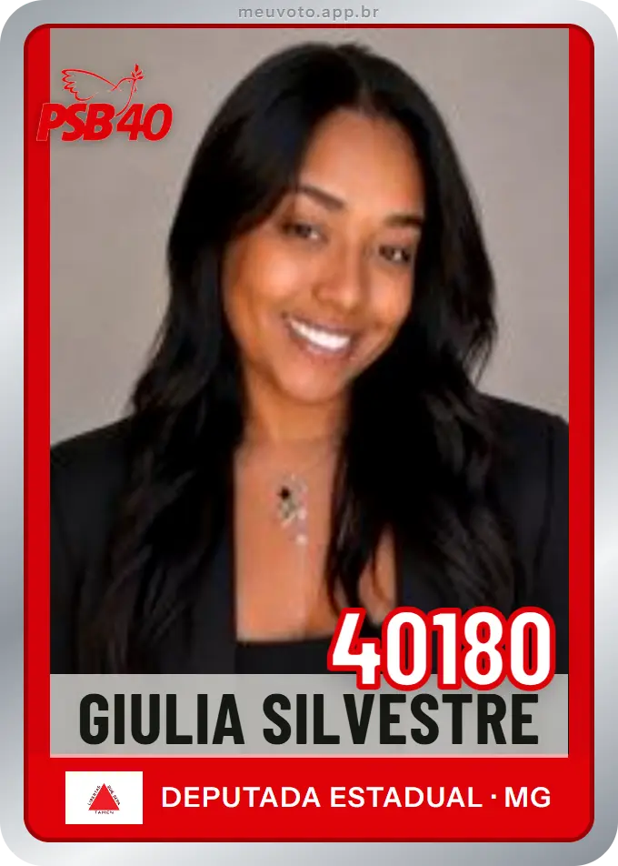 Carta de Giulia Silvestre, número 40180, PSB