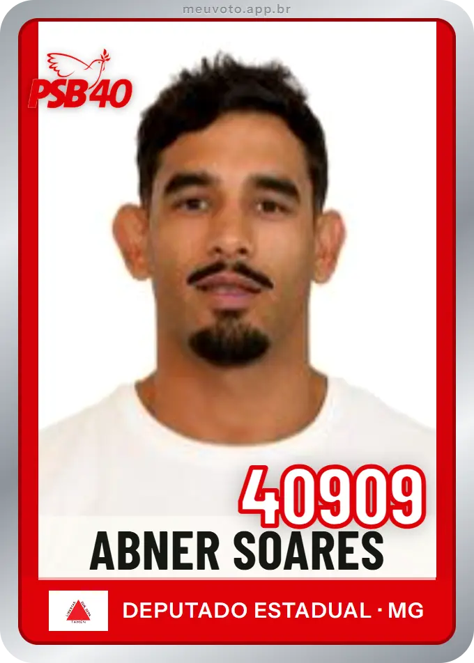 Carta de Abner Soares, número 40909, PSB