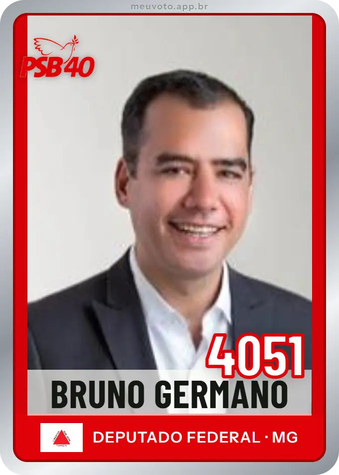 Carta de Bruno Germano, número 4051, PSB