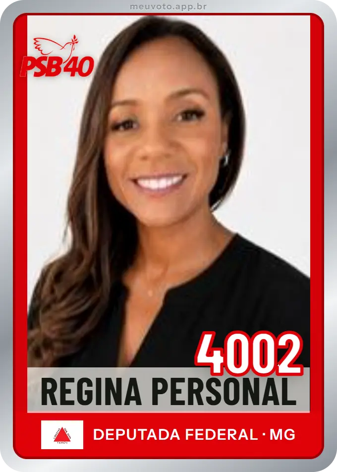 Carta de Regina Personal, número 4002, PSB