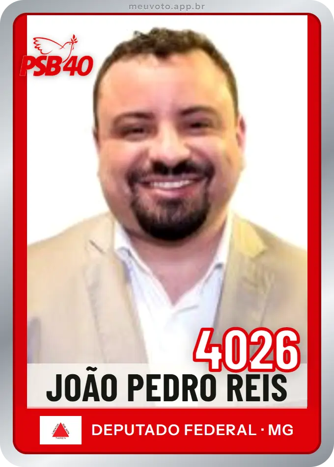 Carta de João Pedro Reis, número 4026, PSB