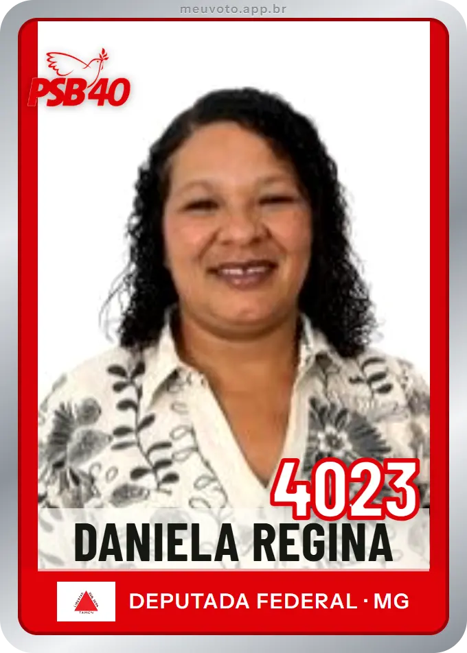 Carta de Daniela Regina, número 4023, PSB