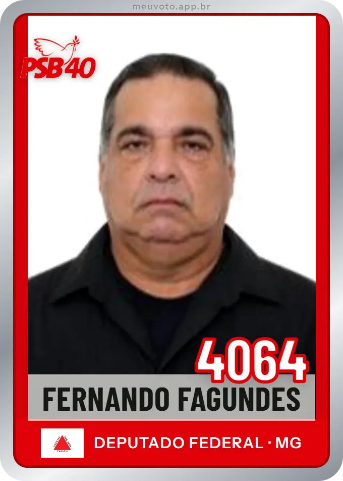 Carta de Fernando Fagundes, número 4064, PSB