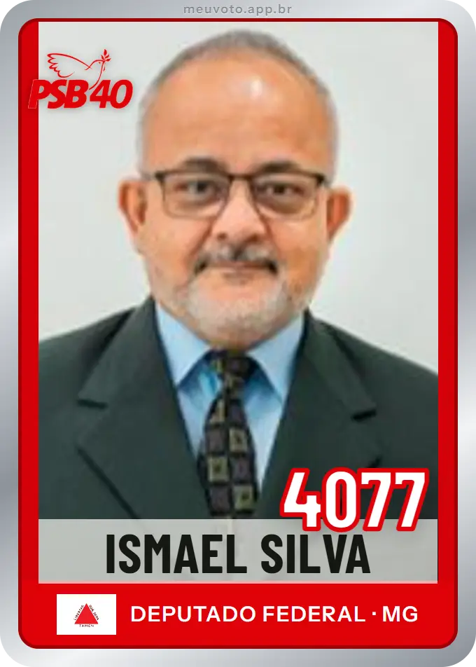 Carta de Ismael Silva, número 4077, PSB