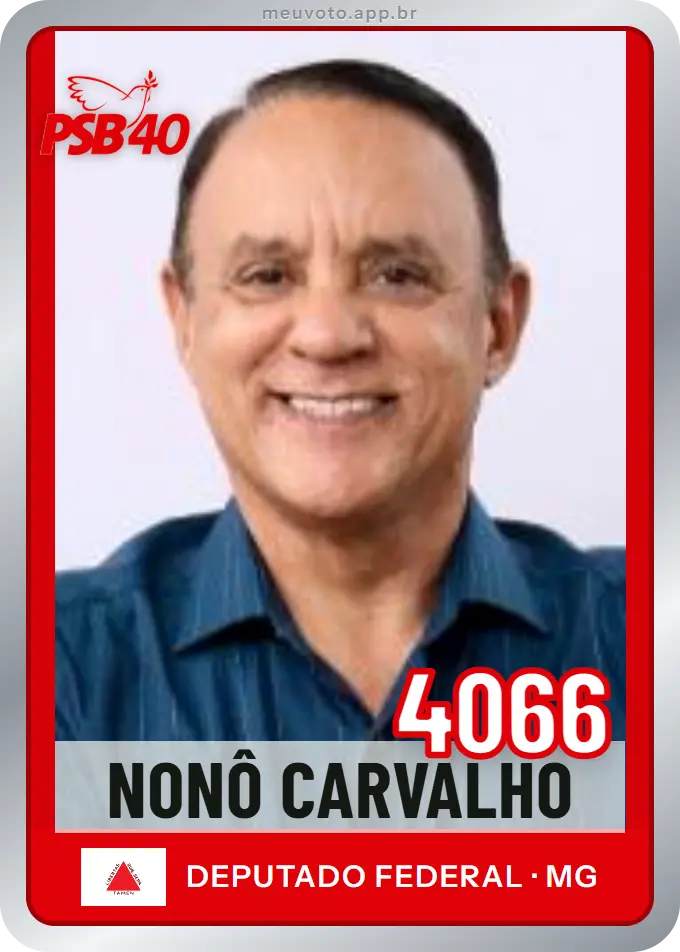 Carta de Nonô Carvalho, número 4066, PSB