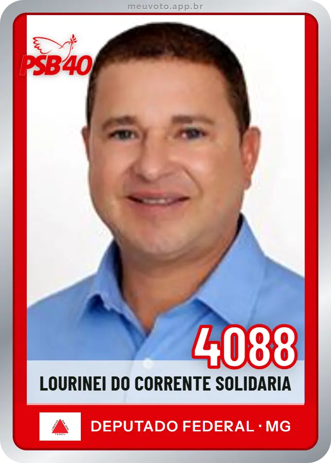 Carta de Lourinei do Corrente Solidaria, número 4088, PSB