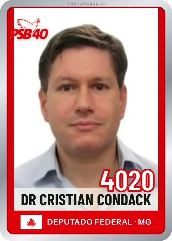 Carta de Dr Cristian Condack, número 4020, PSB