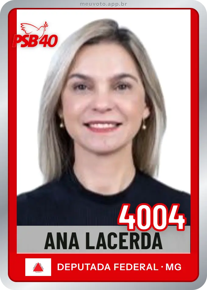 Carta de Ana Lacerda, número 4004, PSB