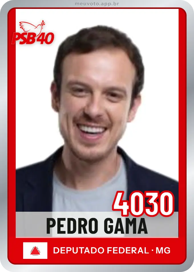 Carta de Pedro Gama, número 4030, PSB