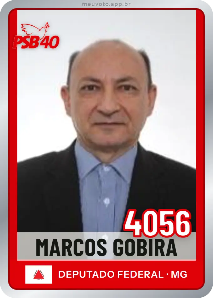Carta de Marcos Gobira, número 4056, PSB
