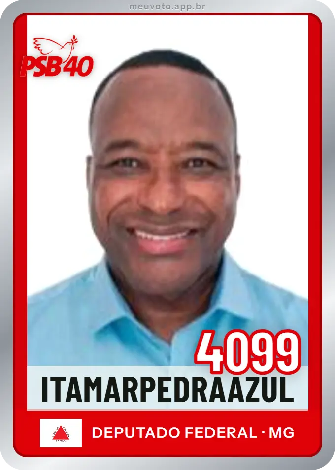 Carta de Itamarpedraazul, número 4099, PSB