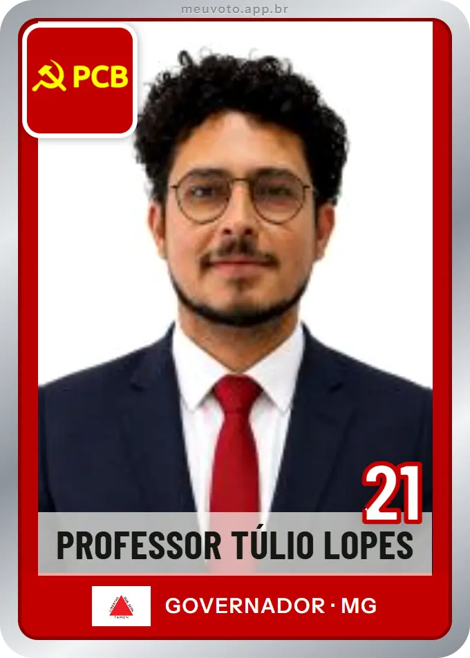 Carta de Professor Túlio Lopes, número 21, PCB
