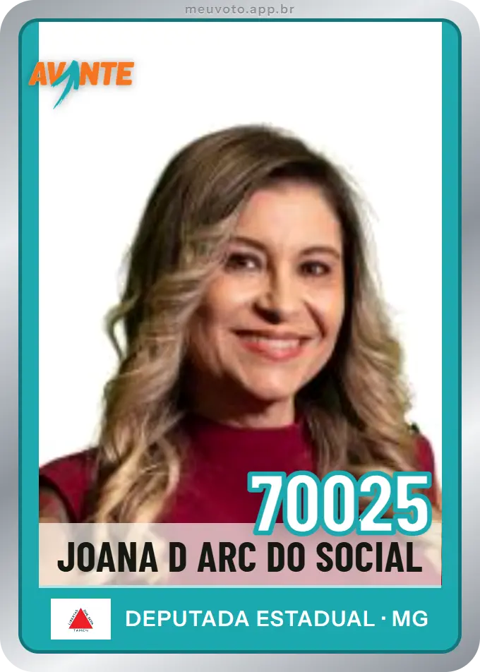 Carta de Joana D Arc do Social, número 70025, Avante