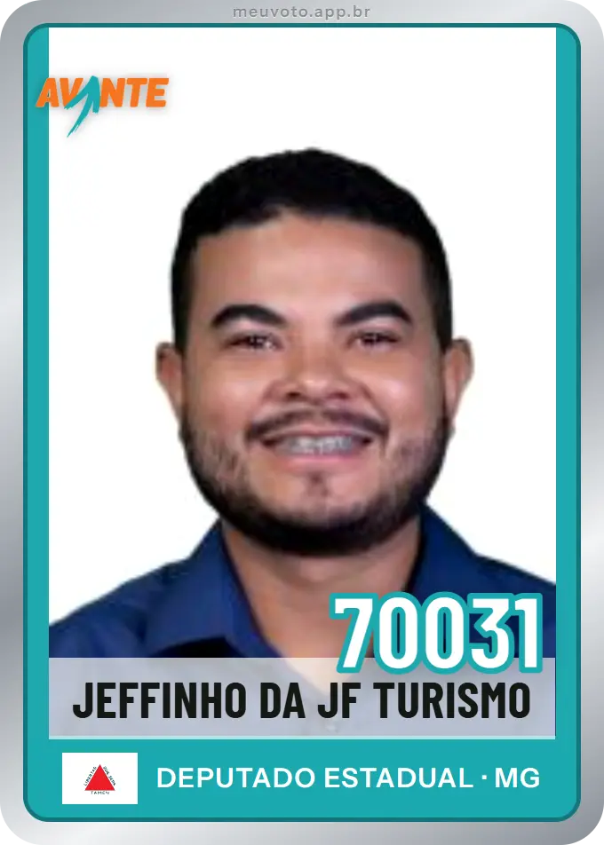 Carta de Jeffinho da Jf Turismo, número 70031, Avante