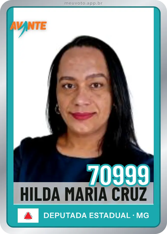 Carta de Hilda Maria Cruz, número 70999, Avante