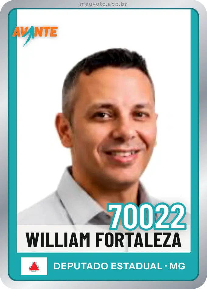 Carta de William Fortaleza, número 70022, Avante