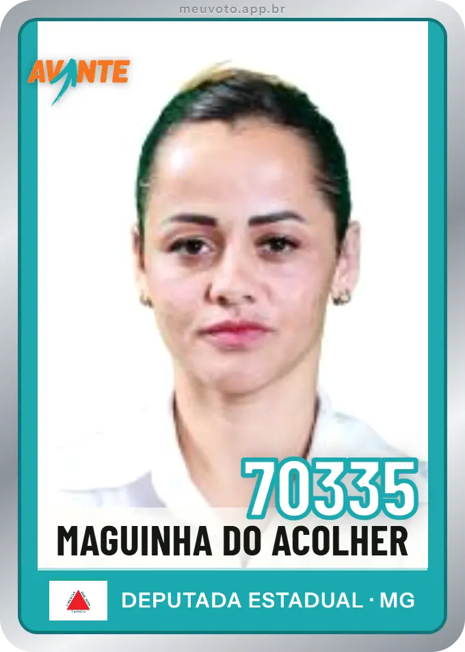 Carta de Maguinha do Acolher, número 70335, Avante