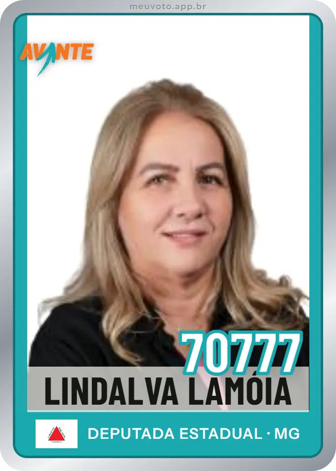 Carta de Lindalva Lamóia, número 70777, Avante