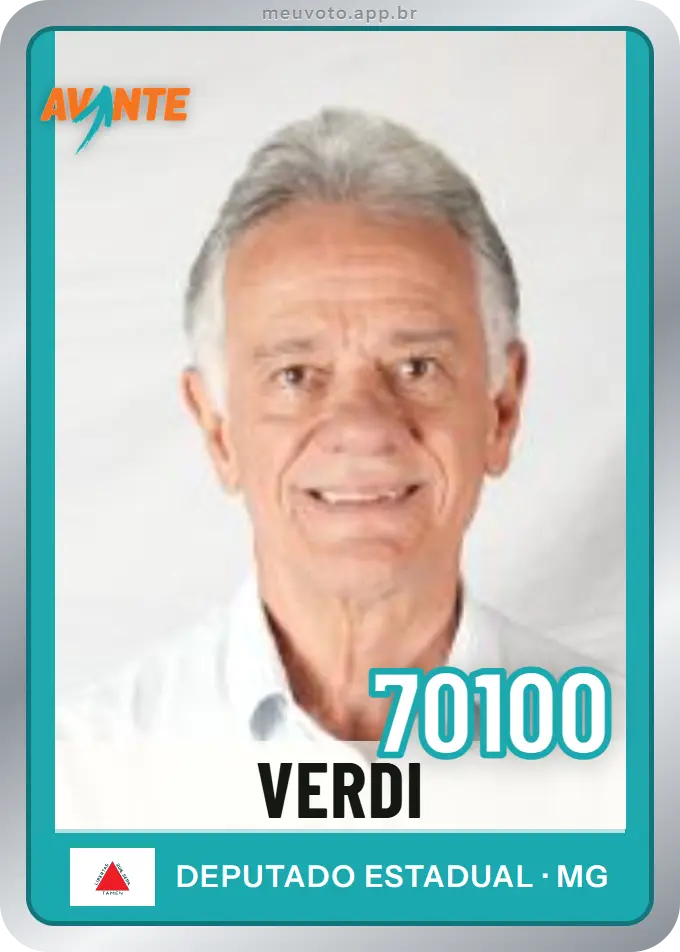 Carta de Verdi, número 70100, Avante
