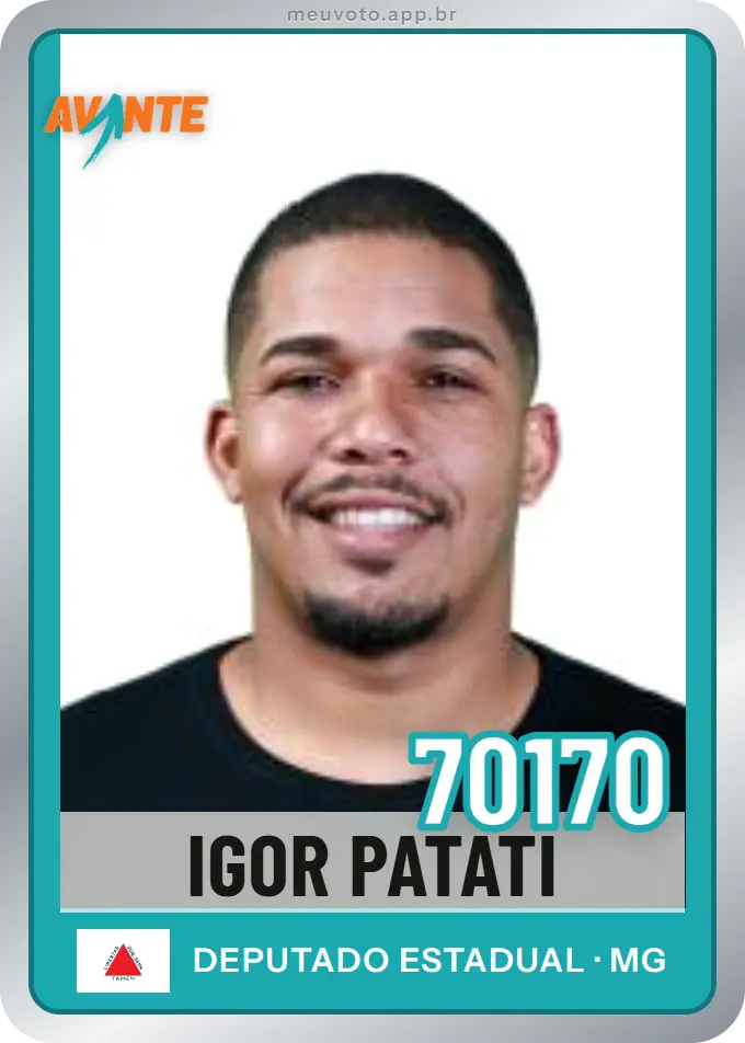 Carta de Igor Patati, número 70170, Avante
