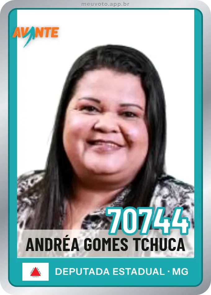 Carta de Andréa Gomes Tchuca, número 70744, Avante