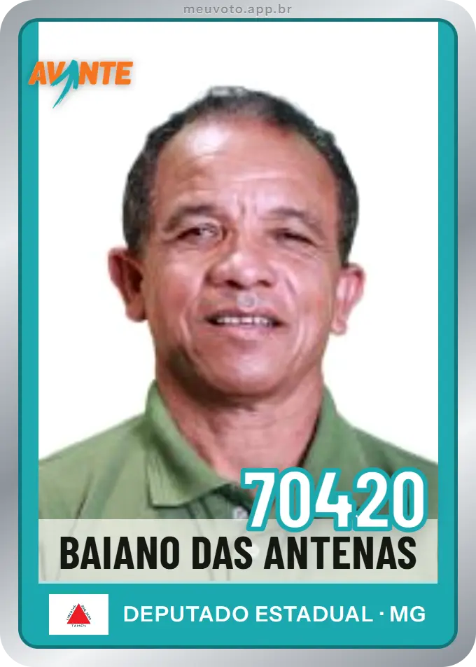 Carta de Baiano das Antenas, número 70420, Avante