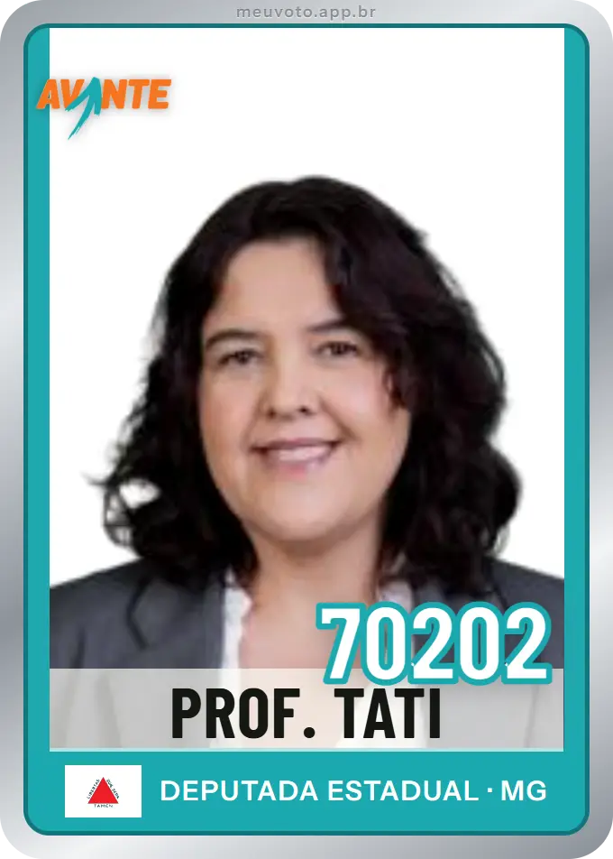 Carta de Prof. Tati, número 70202, Avante