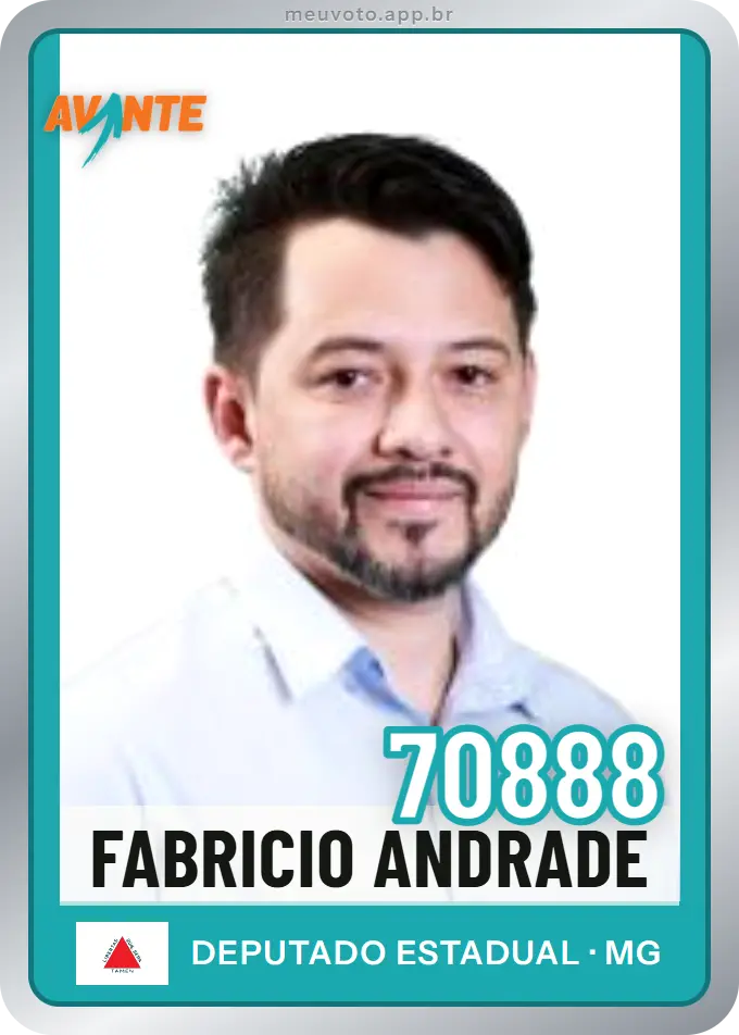 Carta de Fabricio Andrade, número 70888, Avante