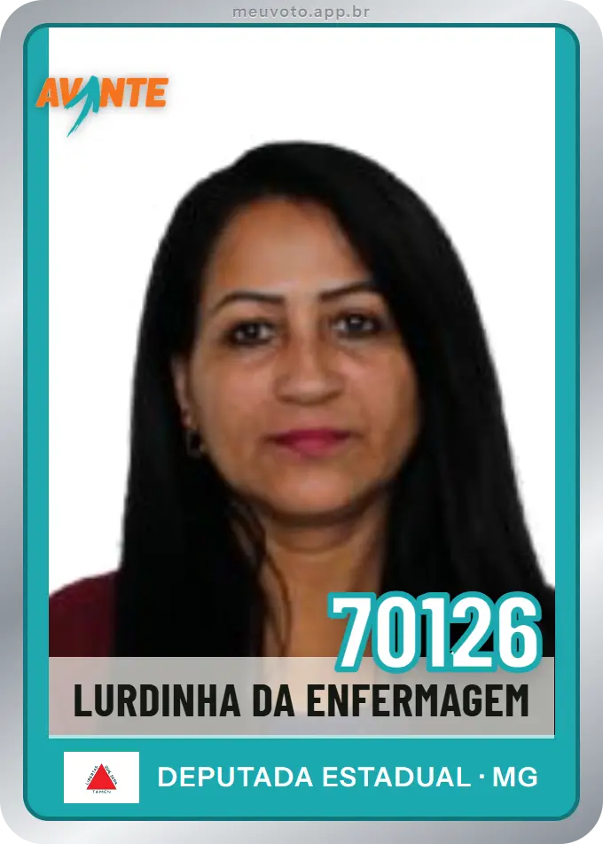 Carta de Lurdinha da Enfermagem, número 70126, Avante