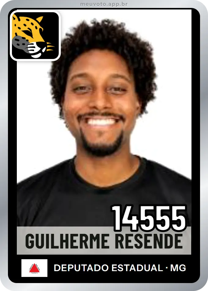 Carta de Guilherme Resende, número 14555, Missão