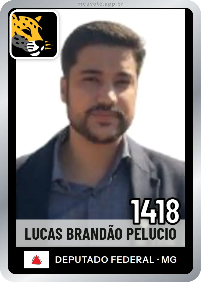 Carta de Lucas Brandão Pelucio, número 1418, Missão