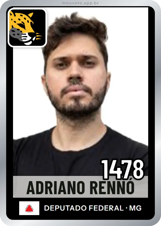 Carta de Adriano Rennó, número 1478, Missão