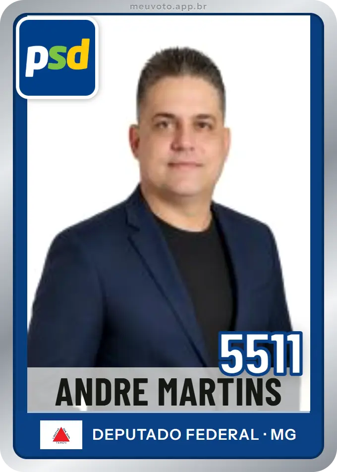 Carta de Andre Martins, número 5511, PSD
