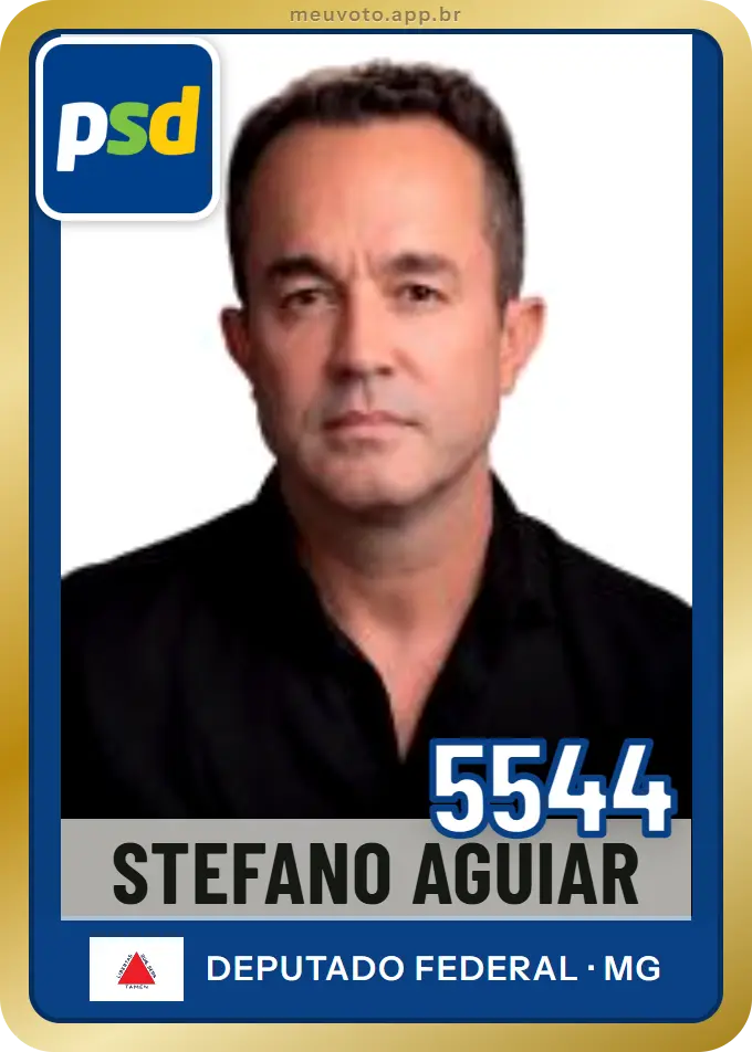 Carta de Stefano Aguiar, número 5544, PSD