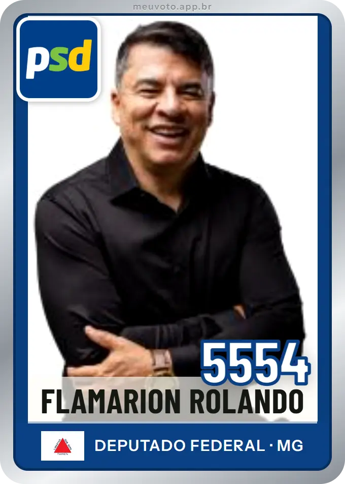 Carta de Flamarion Rolando, número 5554, PSD