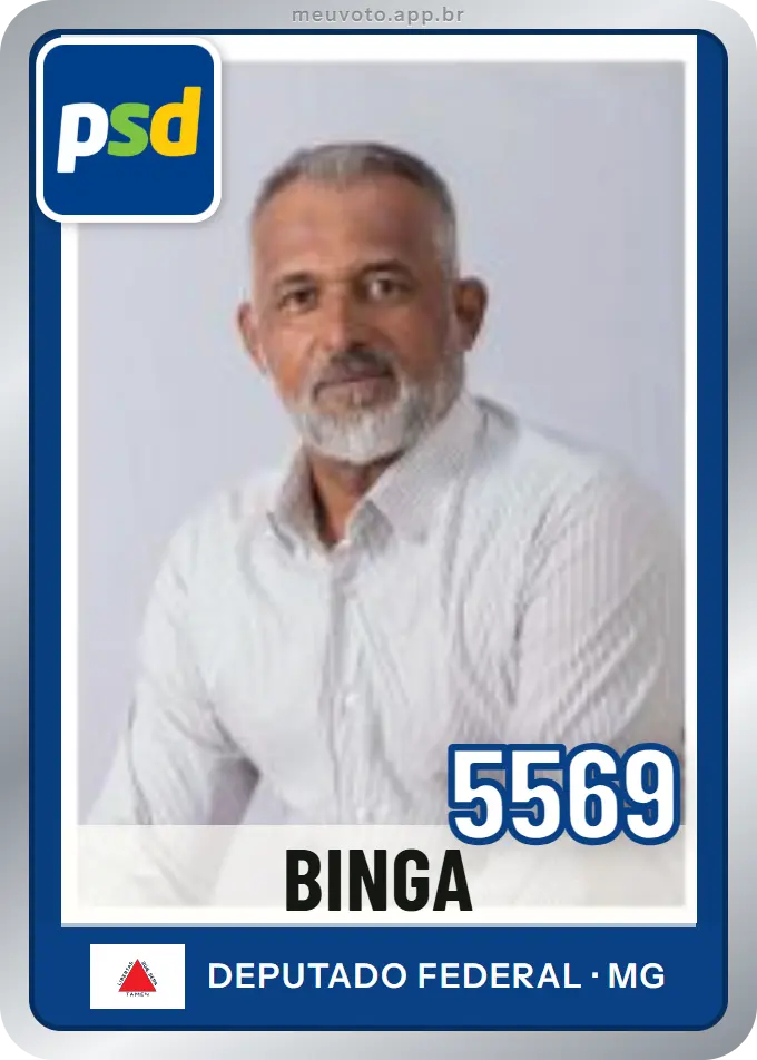Carta de Binga, número 5569, PSD
