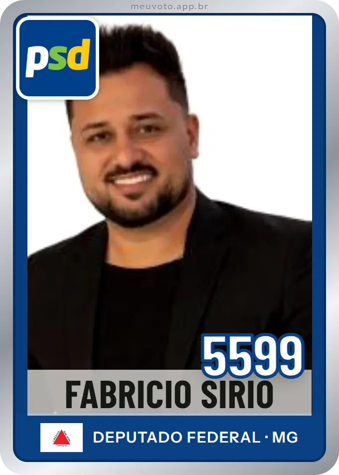 Carta de Fabricio Sirio, número 5599, PSD
