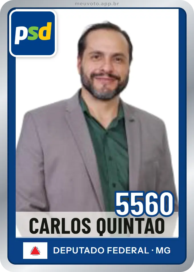 Carta de Carlos Quintão, número 5560, PSD
