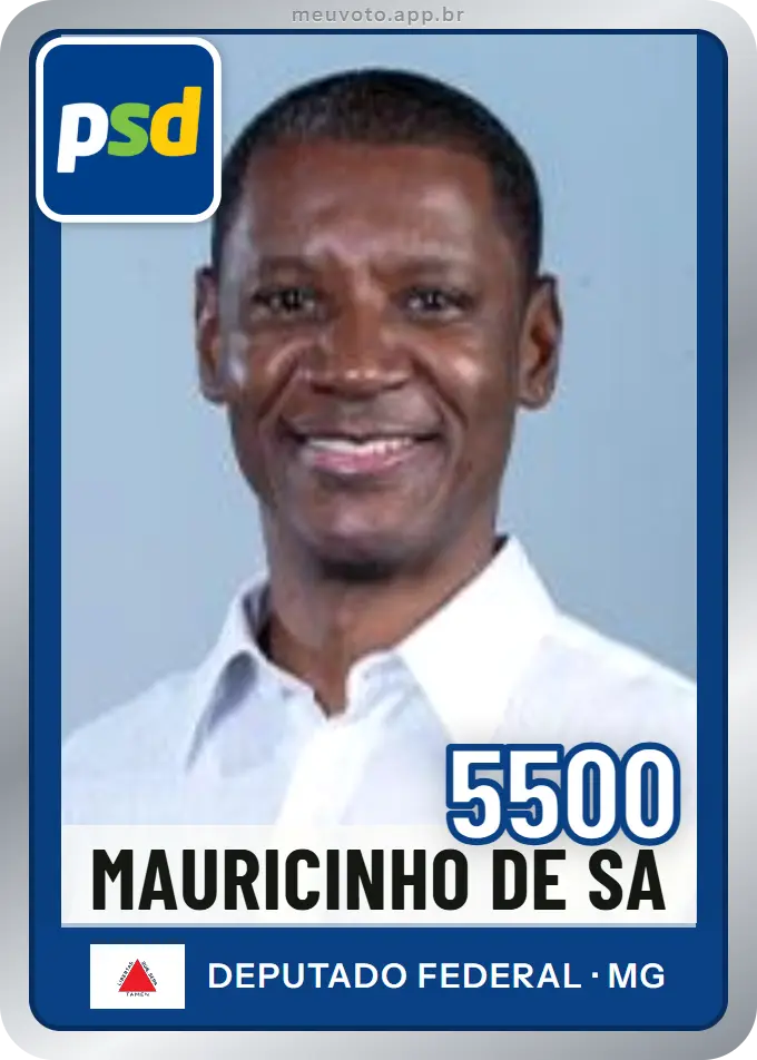 Carta de Mauricinho de Sá, número 5500, PSD