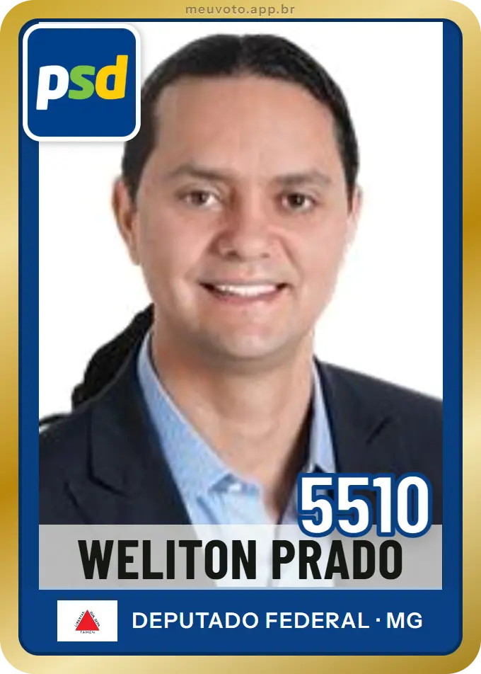 Carta de Weliton Prado, número 5510, PSD