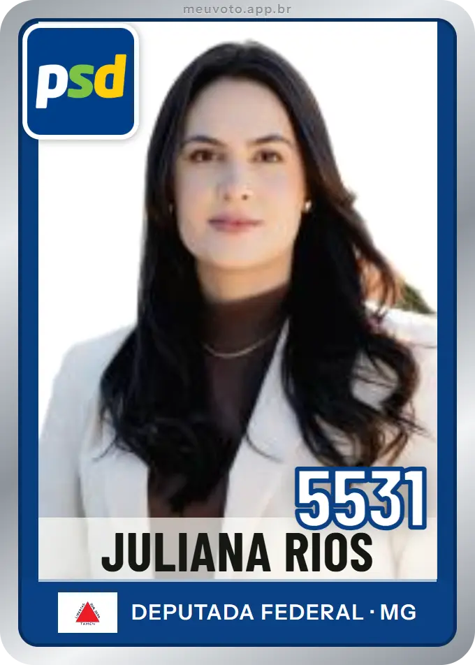 Carta de Juliana Rios, número 5531, PSD