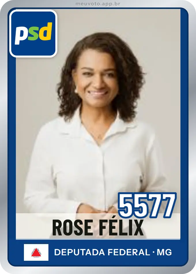 Carta de Rose Félix, número 5577, PSD